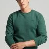 Superdry VINTAGE - Sweatshirt - Campus Green Marl