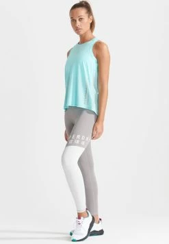 Superdry Leggings - Trousers - Frost Grey