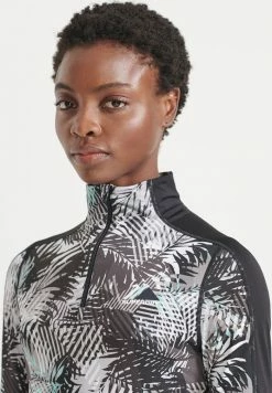 Superdry HALF ZIP - Long Sleeved Top - Leaf Camo -Superdry Shop 178c19b957e34a0490eb0aba5cb78e20