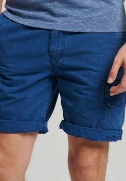 Superdry VINTAGE - Shorts - Rinsewashindigo