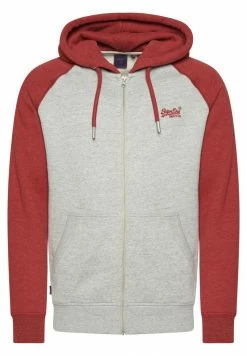 Superdry ESSENTIAL - Zip-up Sweatshirt - Athletic Grey Marl Rhubarb Marl 5 Superdry ESSENTIAL - Zip-up Sweatshirt - Athletic Grey Marl Rhubarb Marl -Superdry Shop 17f4765601cd4b94b9052564230e9535
