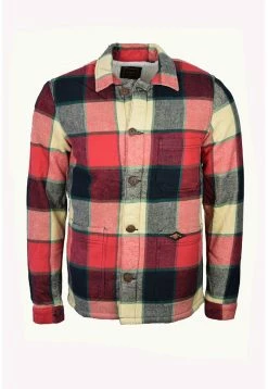 Superdry Light Jacket - Willoughby Red Check