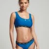 Superdry CODE MICRO ELASTIC - Bustier - Royal