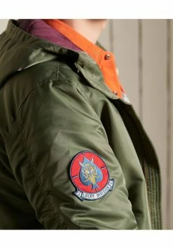 Superdry Bomber Jacket - Surplus Goods Olive 9 Superdry Bomber Jacket - Surplus Goods Olive -Superdry Shop 182b0920512e48b893187a3e33473d3e