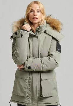 Superdry XPD EVEREST - Parka - Light Khaki