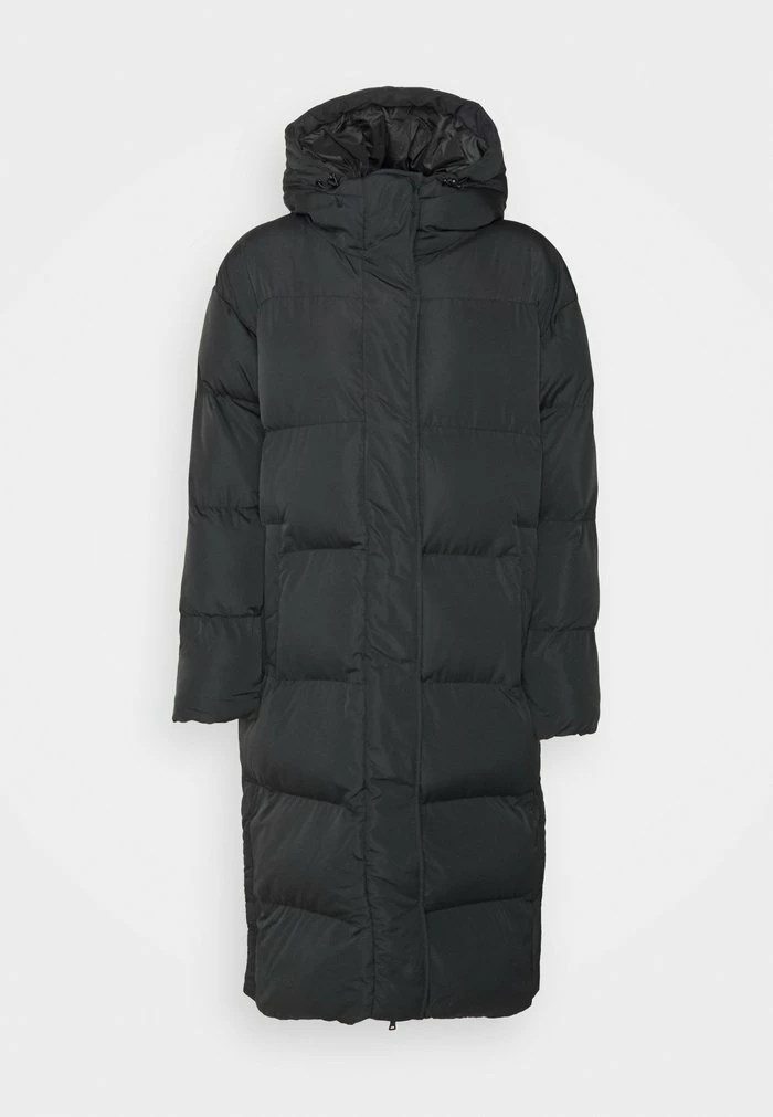 Superdry STUDIOS LONGLINE DUVET COAT - Winter Coat - Black 6 Superdry STUDIOS LONGLINE DUVET COAT - Winter Coat - Black - Image 6