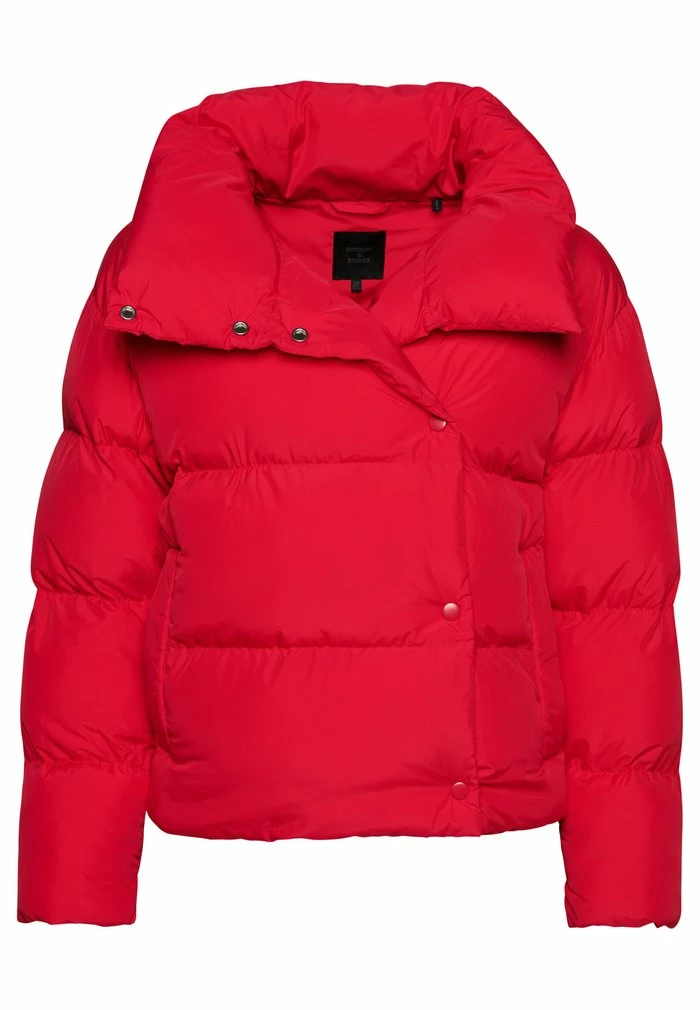 Superdry PUFFER - Winter Jacket - Highland Berry 4 Superdry PUFFER - Winter Jacket - Highland Berry - Image 4