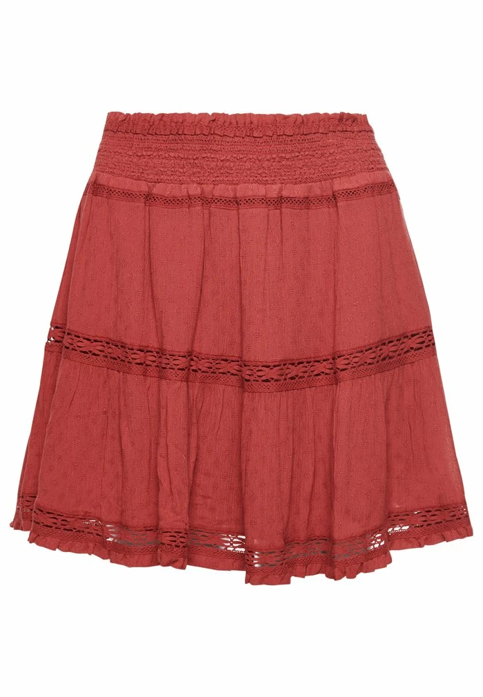 Superdry ALANA - Mini Skirt - Canyon Rust 4 Superdry ALANA - Mini Skirt - Canyon Rust - Image 4