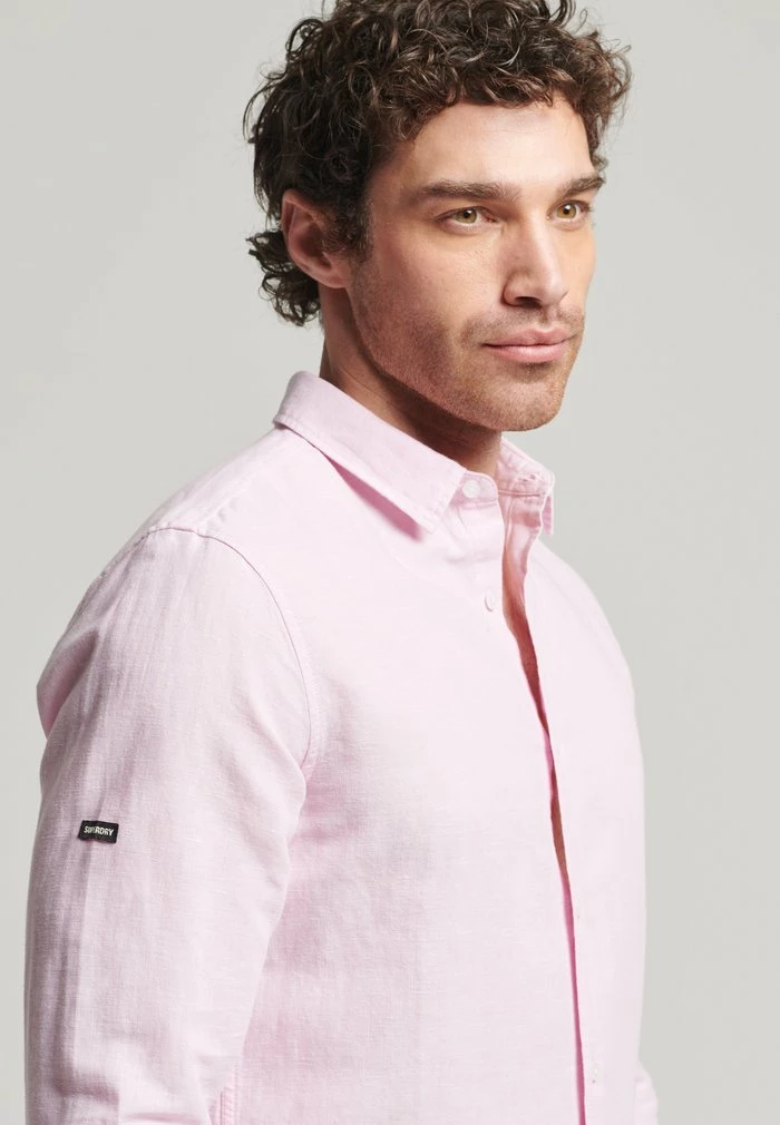 Superdry LONG SLEEVED - Shirt - Pastel Lilac 3 Superdry LONG SLEEVED - Shirt - Pastel Lilac - Image 3