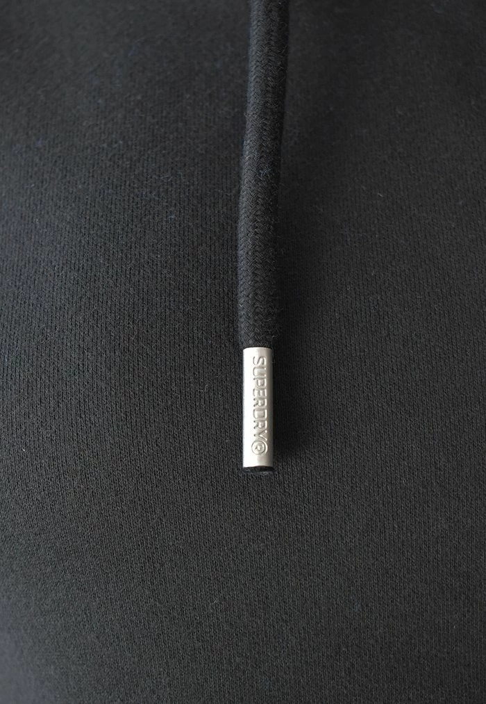 Superdry VINTAGE LOGO EMBROIDERED - Hoodie - Black 4 Superdry VINTAGE LOGO EMBROIDERED - Hoodie - Black - Image 4