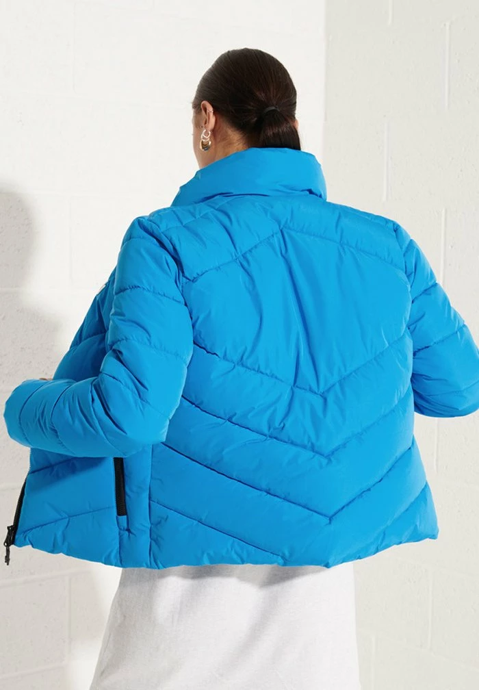 Superdry Winter Jacket - Aqua 3 Superdry Winter Jacket - Aqua - Image 3