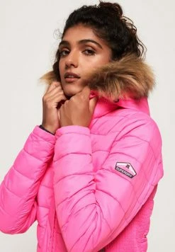 Superdry MIT DOPPELREISSVERSCHLUSS - Winter Jacket - Pink -Superdry Shop 195dc2551a4c45e08c20997d48694fc7