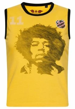 Superdry ALLSTARS JH GRAPHIC - Top - Springs Yellow -Superdry Shop 196c77e0405d4a87898c85caae574f24