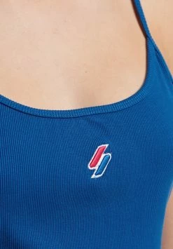 Superdry ESSENTIAL STRAPPY - Shift Dress - Royal -Superdry Shop 19b9dd9a46314b6881544b291b083472