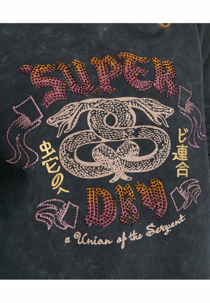 Superdry Sweatshirt - Heavy Amp Black 4 Superdry Sweatshirt - Heavy Amp Black - Image 4