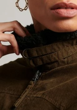 Superdry BORG LINED INDIE - Denim Jacket - Tobacco Brown -Superdry Shop 19dbc6d1f36f4f4da72e5c8bed034072