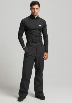 Superdry SPORT CORE SNOW - Trousers - Black -Superdry Shop 1a4006cc10e74ab98276ab25dae027ea