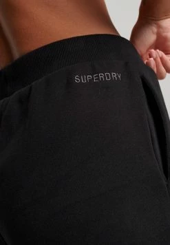 Superdry CORE HIGH RISE - Tracksuit Bottoms - Black -Superdry Shop 1a40f5a4452a4c2e93fd463c672e1024