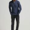 Superdry HALF ZIP - Jumper - Rich Navy