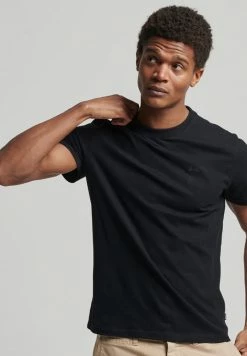 Superdry VINTAGE LOGO MICRO - Basic T-shirt - Black