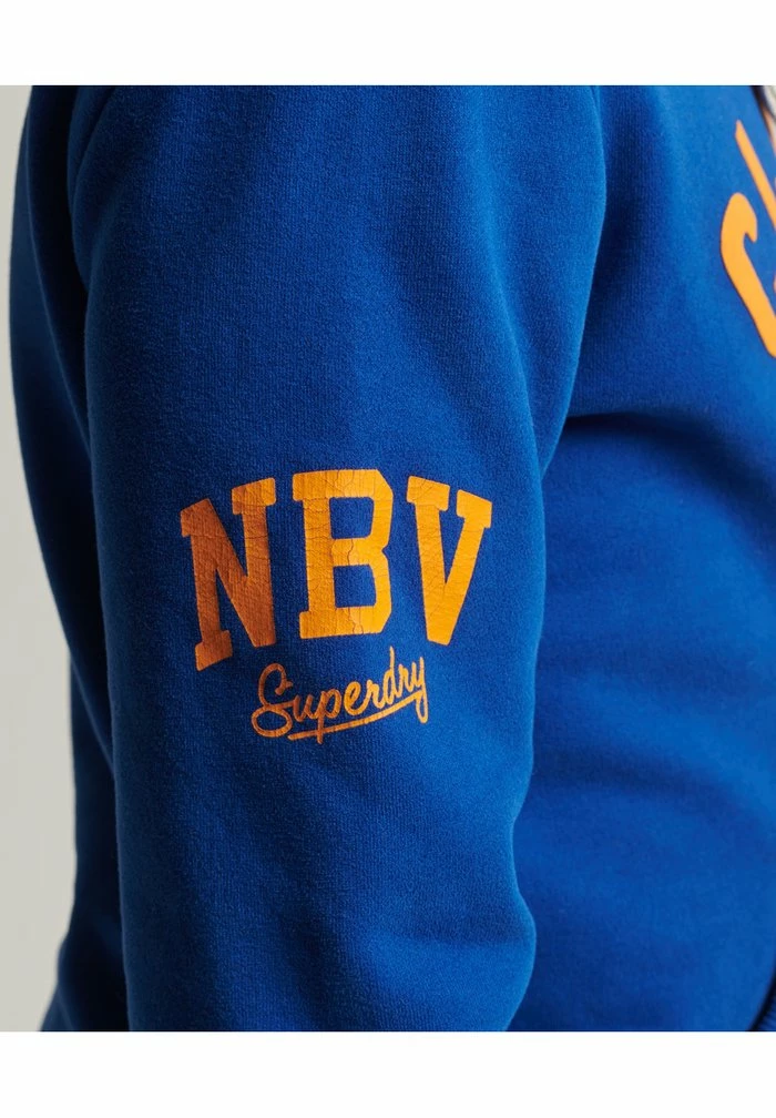Superdry VINTAGE ATHLETIC - Hoodie - Regal Blue 5 Superdry VINTAGE ATHLETIC - Hoodie - Regal Blue - Image 5