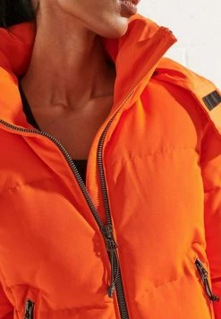 Superdry EVEREST - Winter Jacket - Orange -Superdry Shop 1abebe25d3764f87a9245e322fc214dd