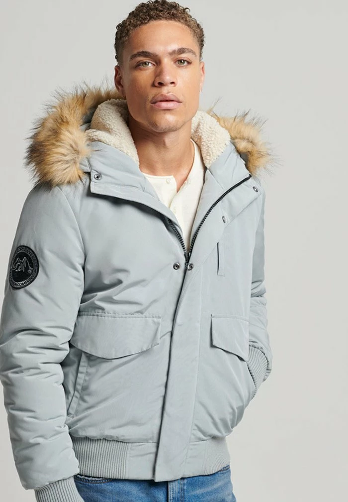 Superdry EVEREST - Winter Jacket - Skylark 1 Superdry EVEREST - Winter Jacket - Skylark