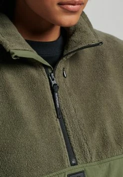 Superdry Zip-up Sweatshirt - Dark Moss -Superdry Shop 1af84ae8a604448386b28a9c5f0dee5d