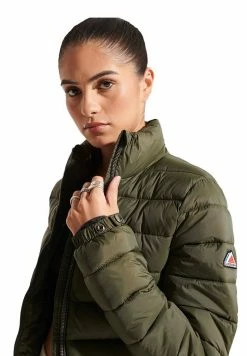 Superdry FUJI - Down Jacket - Khaki -Superdry Shop 1b3a3ea7b93a4596a62a17b3adc9e5cc