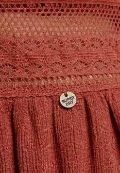 Superdry ALANA - Day Dress - Canyon Rust -Superdry Shop 1ba13ed8345545c5ab451832b4ccf22f