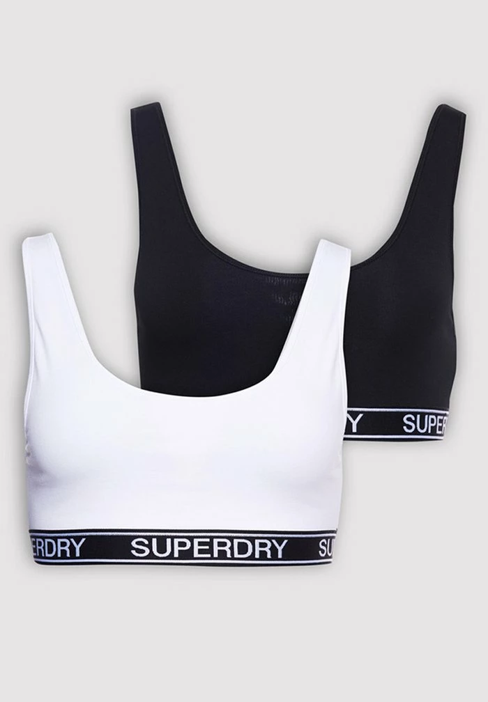 Superdry PACK OF 2 - Bustier - Optic/black 3 Superdry PACK OF 2 - Bustier - Optic/black - Image 3
