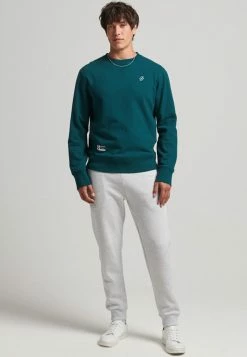 Superdry ESSENTIAL CREW - Sweatshirt - Sailor Blue -Superdry Shop 1c147dcc1e424ad6acea9e4b01ccc1cc