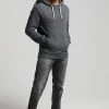Superdry VINTAGE LOGO TONAL - Sweatshirt - Charcoal