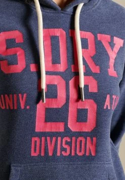 Superdry Hoodie - Princedom Blue Marl -Superdry Shop 1c697b07a1b746afa153b9da9da88dc3