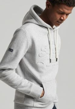 Superdry Hoodie - Light Grey -Superdry Shop 1c79ccbfb5884e8985fcfa56f702a315