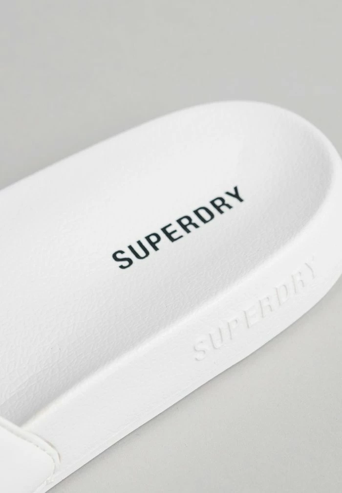 Superdry CODE CORE - Pool Slides - White Denim 4 Superdry CODE CORE - Pool Slides - White Denim - Image 4