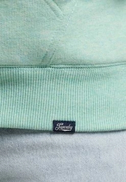 Superdry ESSENTIAL BORG - Zip-up Sweatshirt - Minted Marl -Superdry Shop 1cb55b6118d4479ba27fe1f08fd9c069