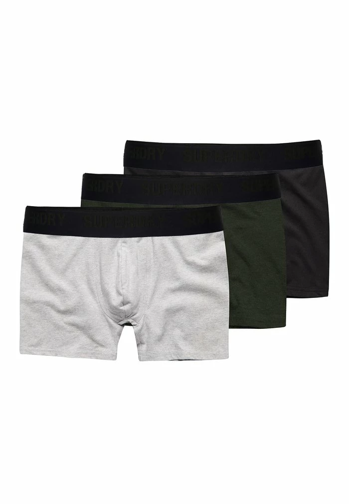 Superdry DREIERPACK MULTI TRIPLE PACK - Pants - Schwarz 1 Superdry DREIERPACK MULTI TRIPLE PACK - Pants - Schwarz