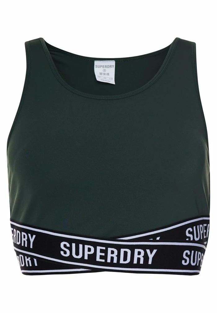Superdry TRAINING CORE CROSS - Bustier - Surplus Goods Olive 5 Superdry TRAINING CORE CROSS - Bustier - Surplus Goods Olive - Image 5