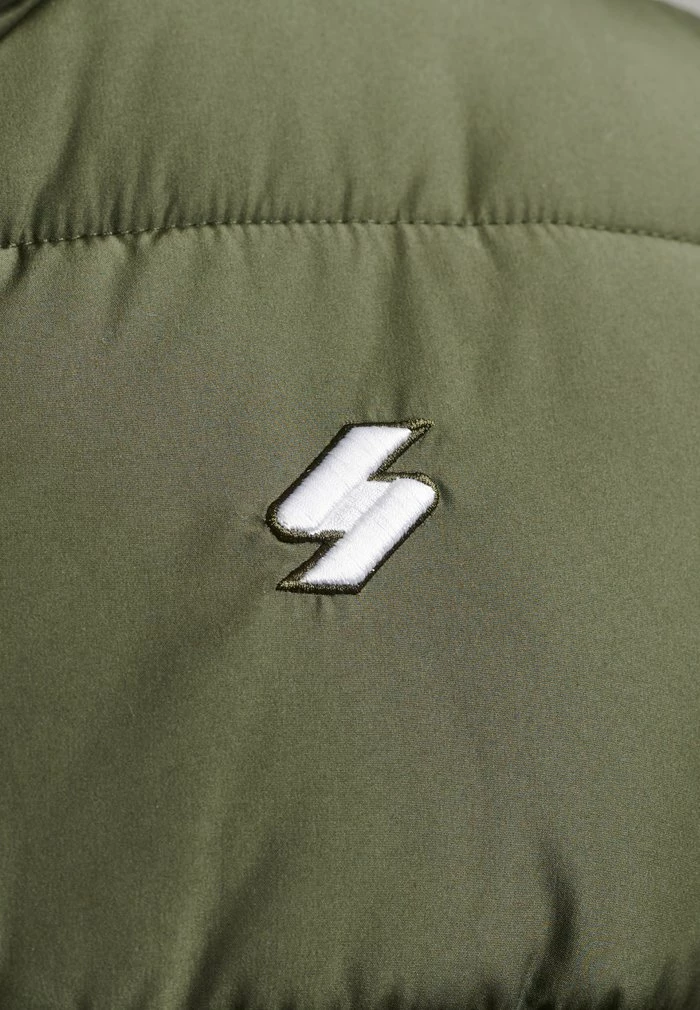 Superdry Waistcoat - Dark Moss 6 Superdry Waistcoat - Dark Moss - Image 6