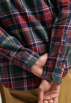 Superdry VINTAGE LUMBERJACK - Shirt - Doyle Check Green -Superdry Shop 1d330b4c23f446ebbeebe03c8eac3553