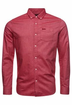 Superdry VINTAGE OXFORD - Shirt - Deep Red -Superdry Shop 1db89cff4e9e4309b4e19d1c5d970ba3