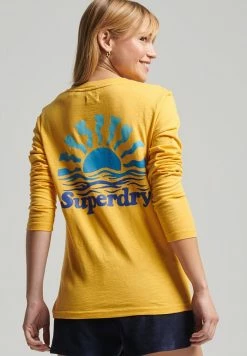 Superdry VINTAGE CALI LONG SLEEVE - Long Sleeved Top - Pigment Yellow 5 Superdry VINTAGE CALI LONG SLEEVE - Long Sleeved Top - Pigment Yellow -Superdry Shop 1df7a67c017c48f6b4ae2ab4b8d955bd