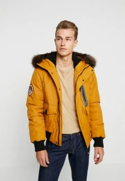 Superdry EVEREST - Winter Jacket - Flaxen -Superdry Shop 1e01931fdc404ca4907d6ca710677997