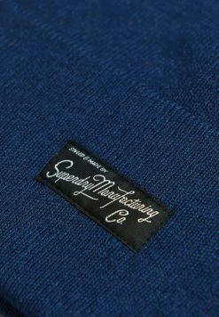 Superdry ESSENTIAL LOGO - Beanie - Blue -Superdry Shop 1e07ba2279e04b2db0d2726f93e25c3d