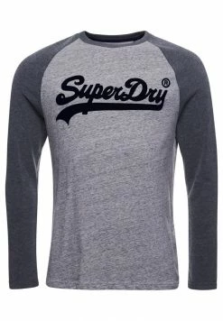 Superdry Long Sleeved Top - Athletic Grey Marl 9 Superdry Long Sleeved Top - Athletic Grey Marl -Superdry Shop 1e14ffd6495b46dda0c85d97c7a97aef