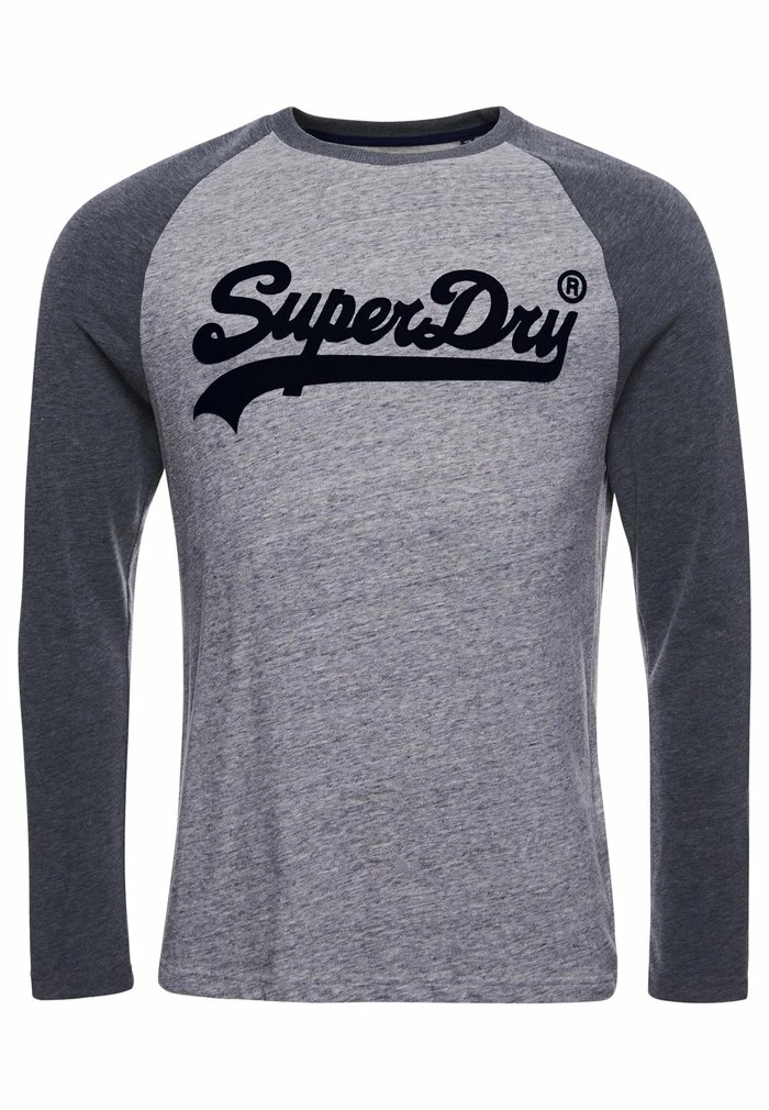 Superdry Long Sleeved Top - Athletic Grey Marl 5 Superdry Long Sleeved Top - Athletic Grey Marl - Image 5