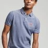 Superdry POOLSIDE - Polo Shirt - Royal