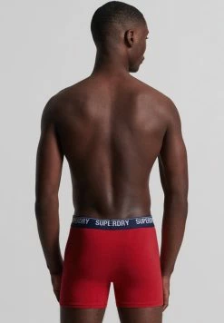 Superdry 2 PACK - Boxer Shorts - Burgundy/red