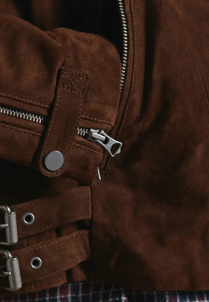 Superdry Zip-up Sweatshirt - Brunette 4 Superdry Zip-up Sweatshirt - Brunette - Image 4